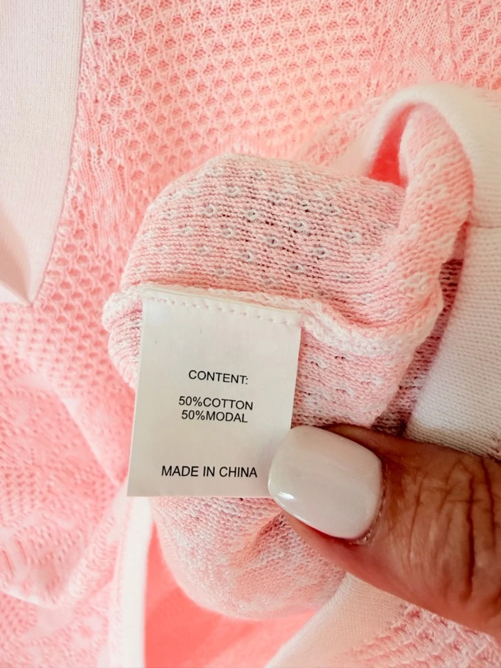 PEACE of CLOTH Luxe Pastel Pink Romantic Feminine Plush Polo Sweater SMALL $210 - Picture 4 of 7